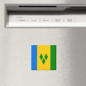 St. Vincent und die Grenadinen Magnet (In Situ (Geschirrspüler))