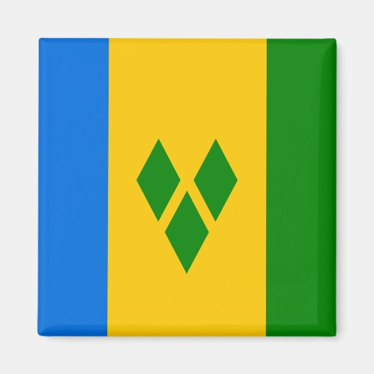 St. Vincent und die Grenadinen Magnet (Vorne)