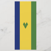 St. Vincent und die Grenadinen Menükarte (Rückseite)