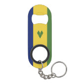 St. Vincent und die Grenadinen Mini Flaschenöffner (Rückseite)