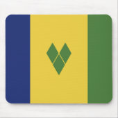 St. Vincent und die Grenadinen Mousepad (Vorne)