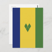 St. Vincent und die Grenadinen Postkarte (Vorne/Hinten)