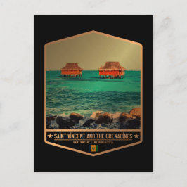 St. Vincent und die Grenadinen Postkarte