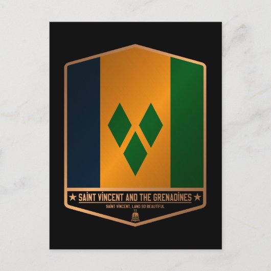 St. Vincent und die Grenadinen Postkarte (Vorderseite)