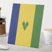 St. Vincent und die Grenadinen Sockelschild (In Situ)