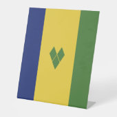 St. Vincent und die Grenadinen Sockelschild (Vorderseite)