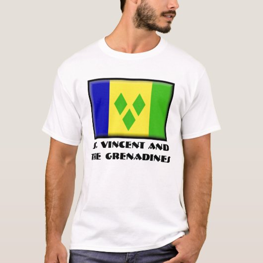 St. Vincent und die Grenadinen T-Shirt (Vorderseite)