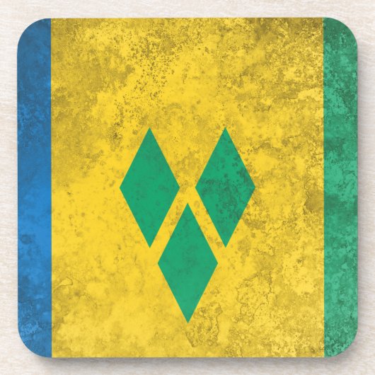 St. Vincent und die Grenadinen Untersetzer (Vorderseite)