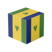 St. Vincent und die Grenadinen Würfel (Rückseite Schrägansicht)