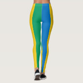 St.Vincent und die Grenadinenflaggen-Leggings Leggings (Rückseite)