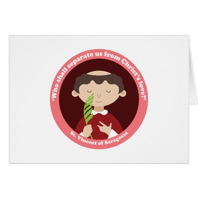 St. Vincent von Saragossa (Vorderseite (Horizontal))