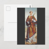St. Vincent von Saragossa Postkarte (Vorne/Hinten)