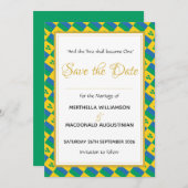 ST VINCENTS Christliche Hochzeitssemonie Save The Date (Vorne/Hinten)