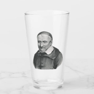 St. Vinzenz von Paul Sanfte Barmherzigkeit Kunst Glas
