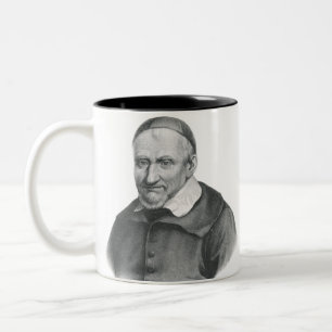 St. Vinzenz von Paul Sanfte Barmherzigkeit Kunst Zweifarbige Tasse