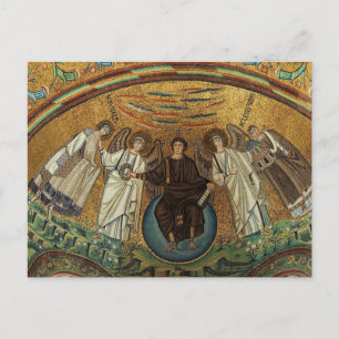 St. Vitalis, Erzengel und Jesus Christus Byzantini Postkarte