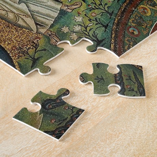 St. Vitalis, Erzengel und Jesus Christus Byzantini Puzzle (Seite)