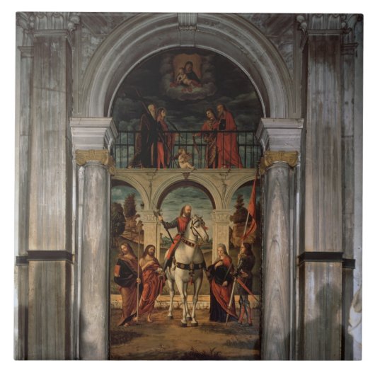 St. Vitalis und Heilige Fliese (Vorderseite)