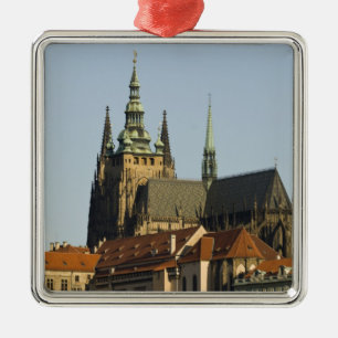 St.-Vitus-Kathedrale und Prager Burg Ornament Aus Metall