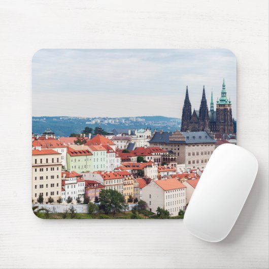 St. Vitus Kathedrale und Prager Stadtbild - Tschec Mousepad (Mit Mouse)