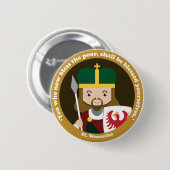 St. Wenceslas Button (Vorne & Hinten)