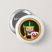 St. Wenceslas Button (Vorne & Hinten)