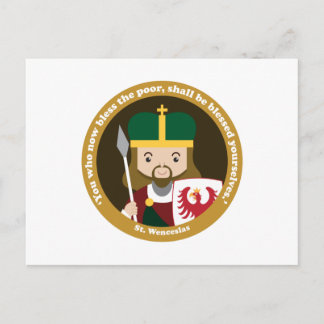 St. Wenceslas Postkarte