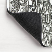 St. Wenceslaus, Adalbert, Stanislaus St. Florian Mousepad (Ecke)