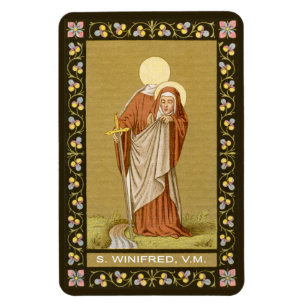 St. Winifred von Wales (P 002) Magnet