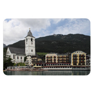 St. Wolfgang am Wolfgangsee, Salzburg Österreich Magnet