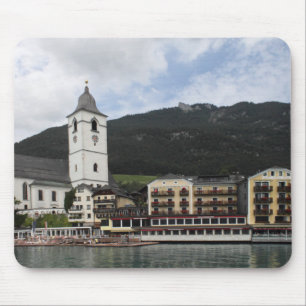 St. Wolfgang am Wolfgangsee, Salzburg Österreich Mousepad