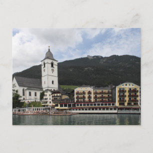 St. Wolfgang am Wolfgangsee, Salzburg Österreich Postkarte