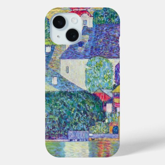 St. Wolfgang Kirche von Gustav Klimt, Viktorianisc Case-Mate iPhone Hülle (Rückseite)