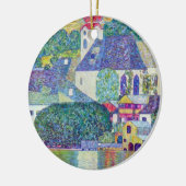 St. Wolfgang Kirche von Gustav Klimt, Viktorianisc Keramik Ornament (Links)