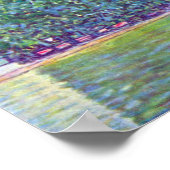 St. Wolfgang Kirche von Gustav Klimt, Viktorianisc Poster (Ecke)