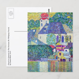 St. Wolfgang Kirche von Gustav Klimt, Viktorianisc Postkarte