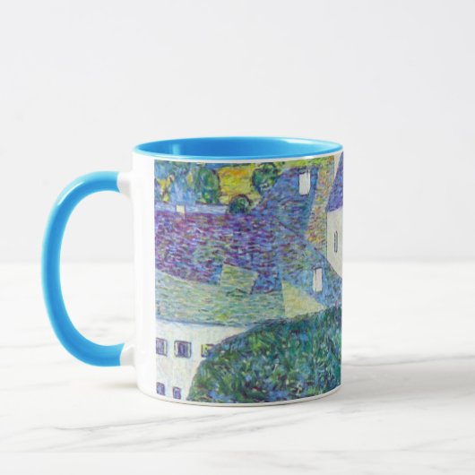 St. Wolfgang Kirche von Gustav Klimt, Viktorianisc Tasse (Links)