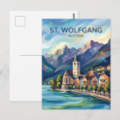 St. Wolfgang Österreich Postkarte (Vorne/Hinten)