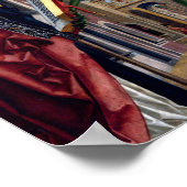 St. Wolfgang und der Teufel von Michael Pacher Poster (Ecke)