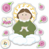 St. Zelie Aufkleber (Vorderseite)