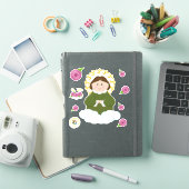 St. Zelie Aufkleber (iPad Hülle)