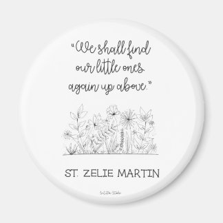 St. Zelie Martin Miswagon Magnet