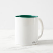 St. Zelie Martin Miswagon Zweifarbige Tasse (VorderseiteRechts)