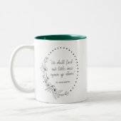 St. Zelie Martin Miswagon Zweifarbige Tasse (Links)