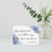 St. Zelie Martin - Trost Visitenkarte (Stehend Vorderseite)