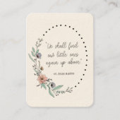 St. Zelie Martin - Trost Visitenkarte (Vorderseite)