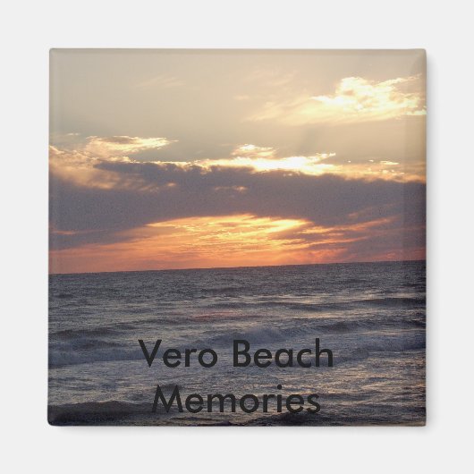 STA60639, Vero Beach Erinnerungen Magnet (Vorne)
