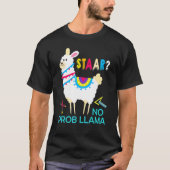 Staar No Prob Llama Test Day Teacher Exam Testing  T-Shirt (Vorderseite)