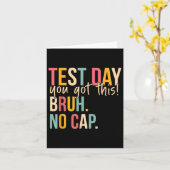 Staar Staat Testing Day Motivation Sie Got diese B Karte (Gelbe Blume)