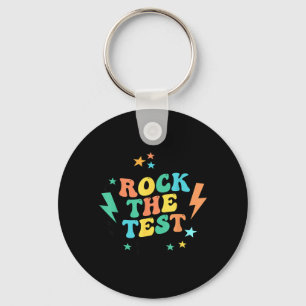 Staar-Staatsprüfung Testtag Motivations-Shirt Rock Schlüsselanhänger